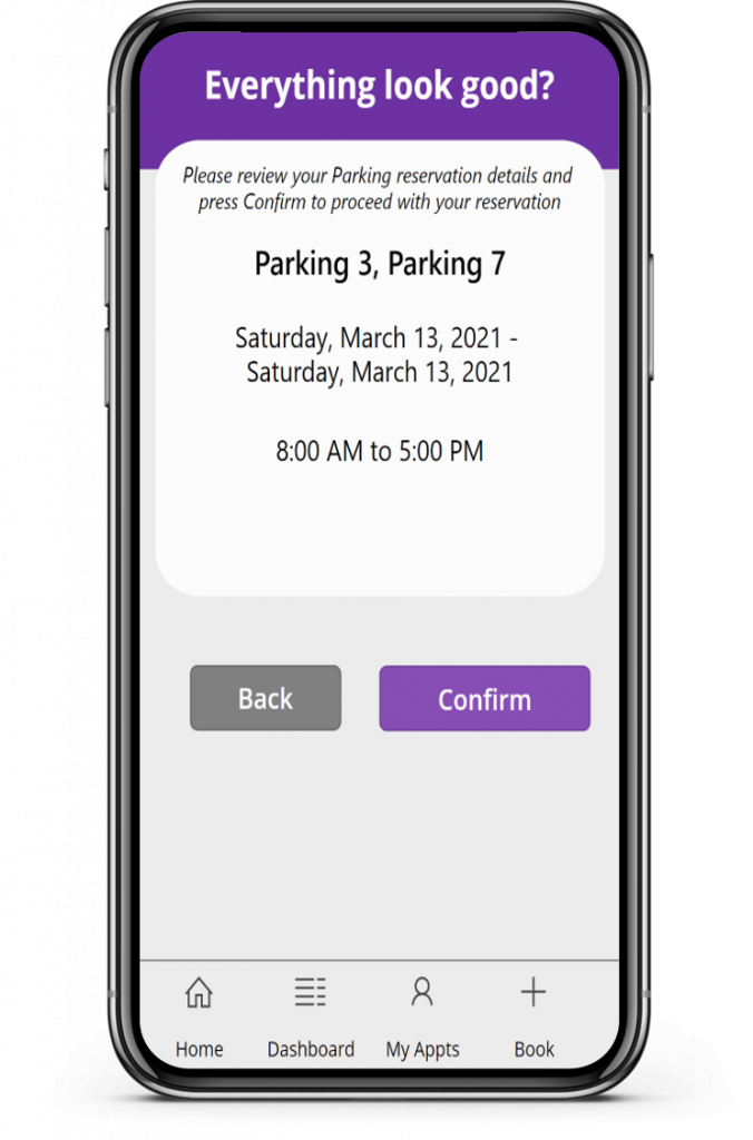 Parking Slot booked