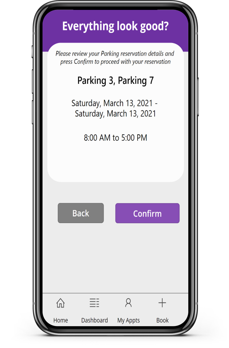 Parking Slot booked