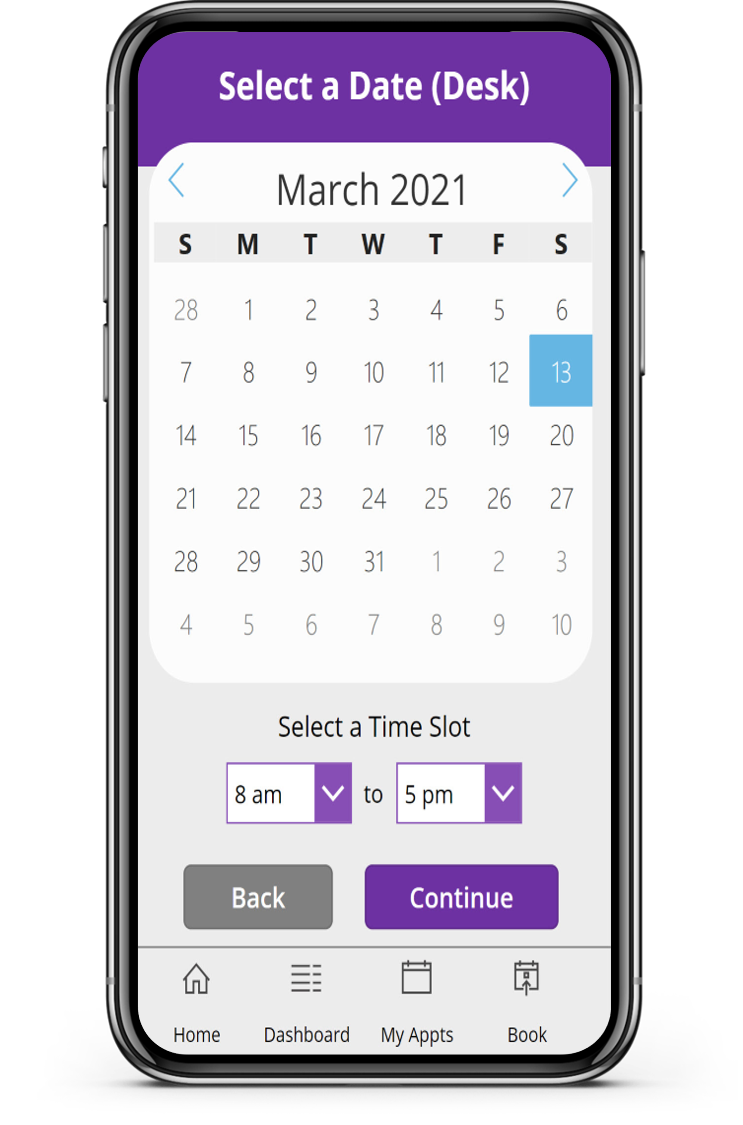 Mobile Resource Booking