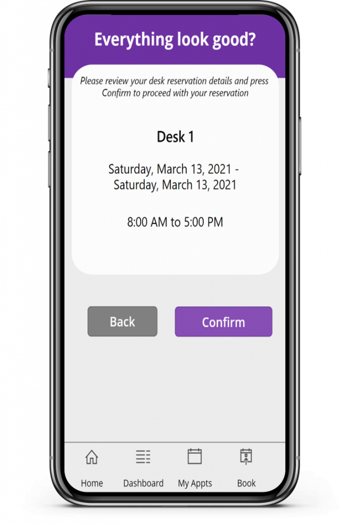 Mobile Resource Booking