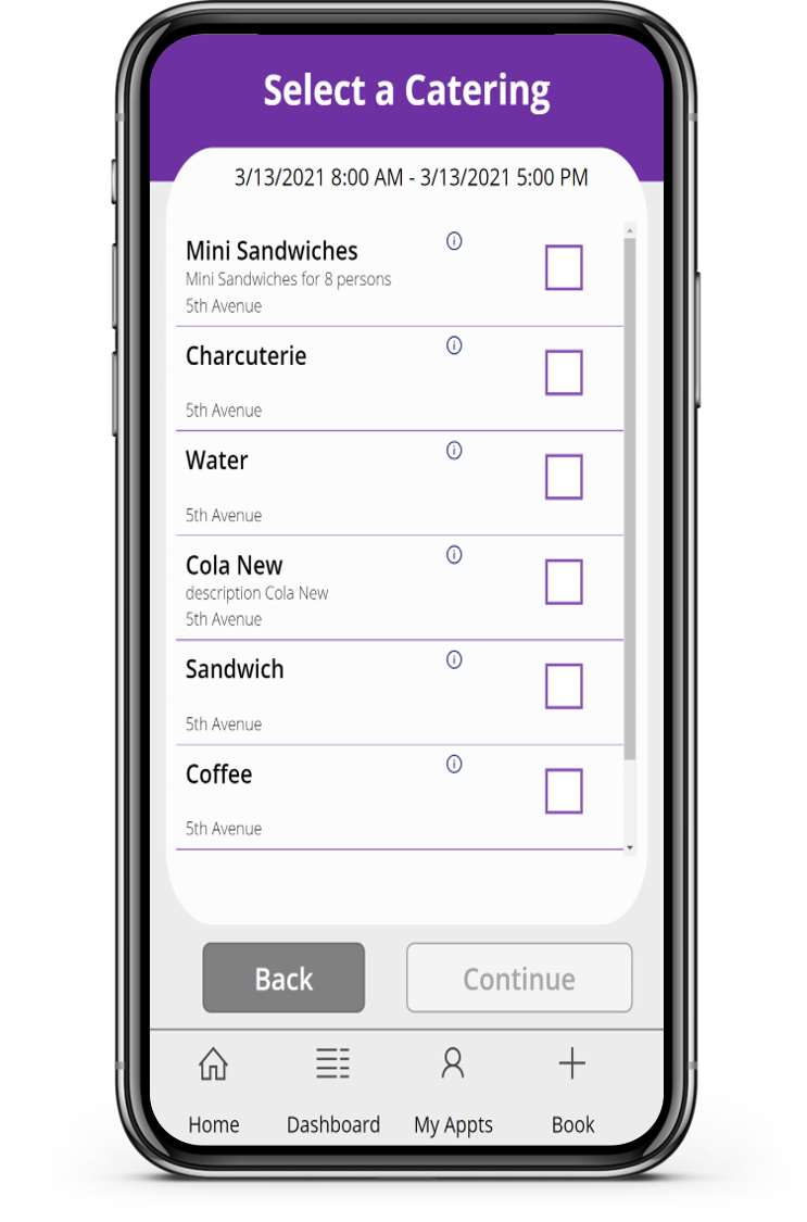 Mobile Resource Booking