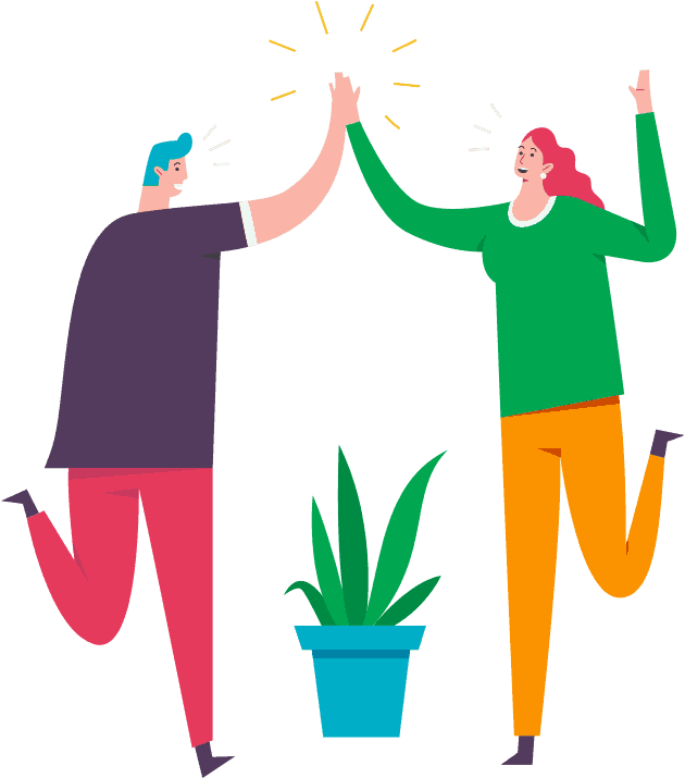 happy-success isometric