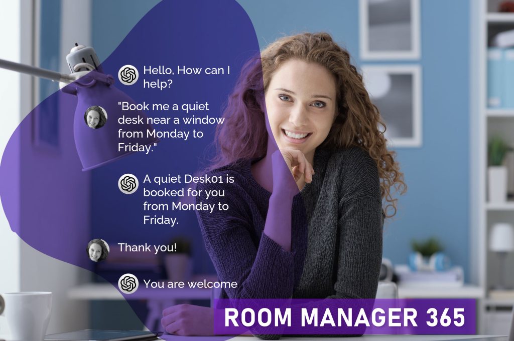 Ai powered desk booking system