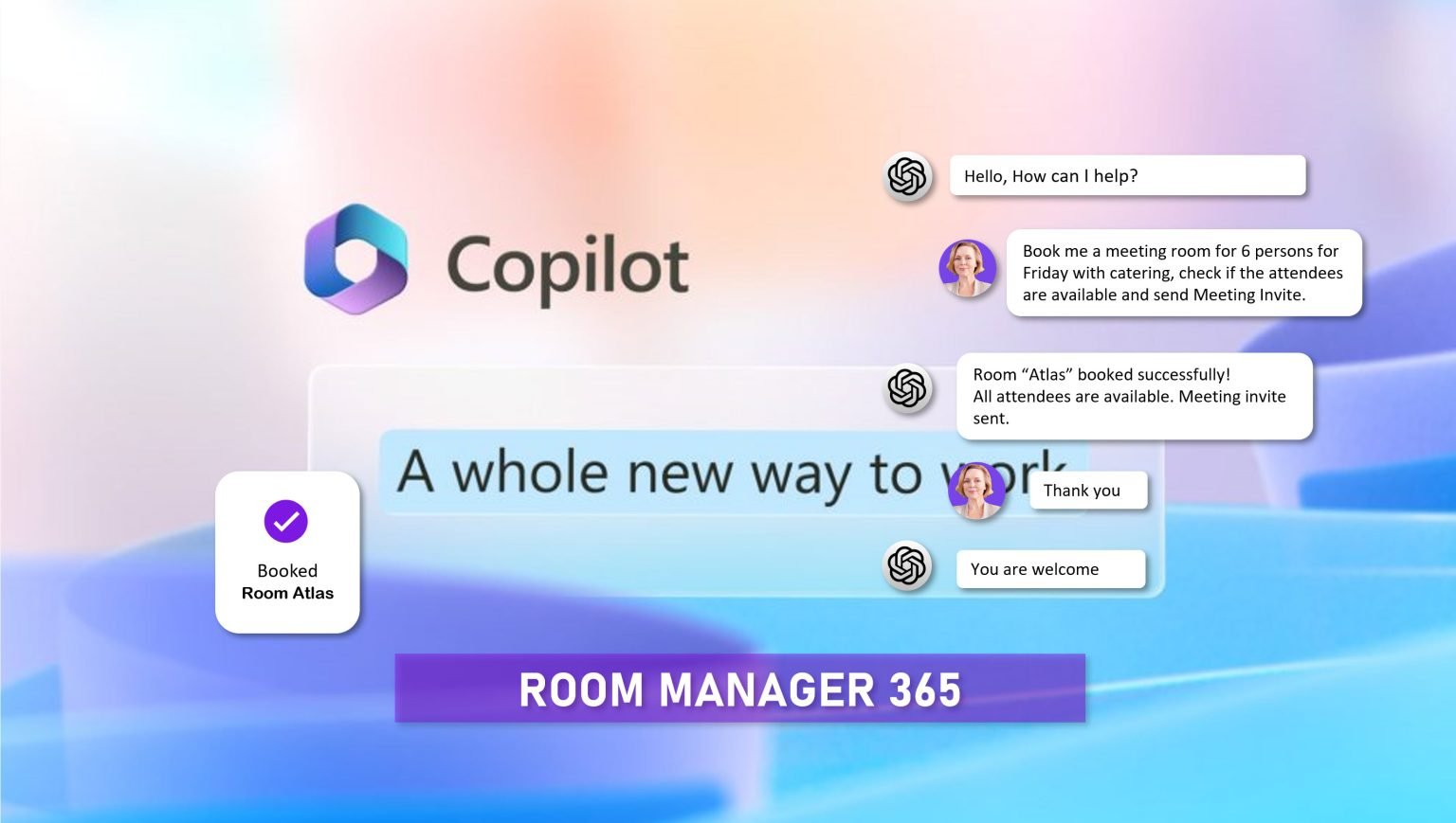 Copilot Integration to Room Manager
