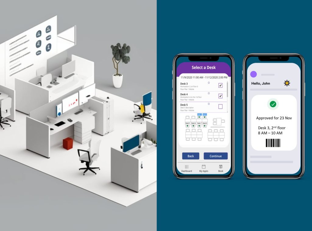 desk booking system office 365