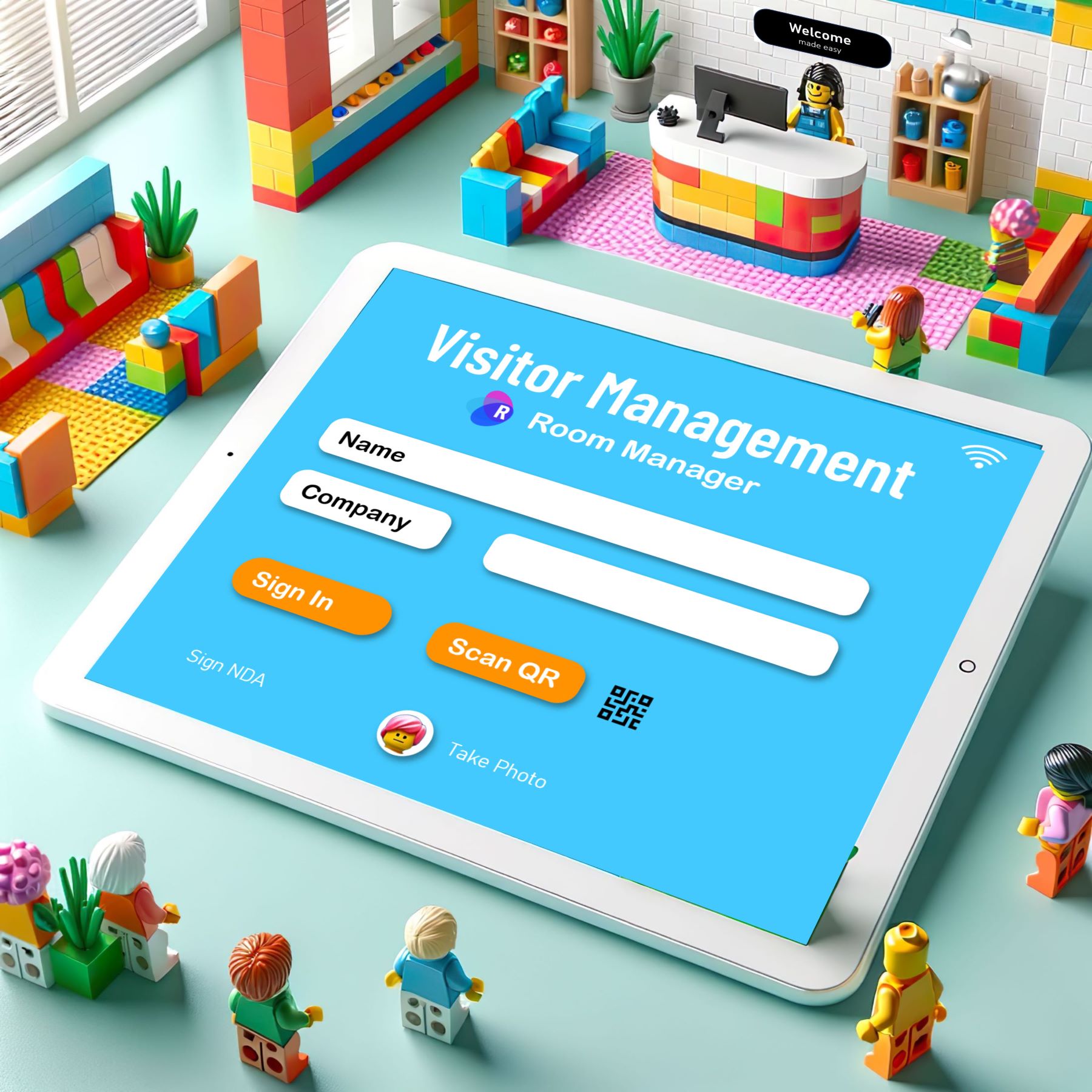 Room Manager Visitor Registration Power Apps